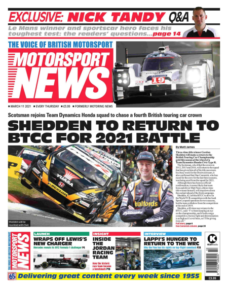Motorsport News - March 11, 2021