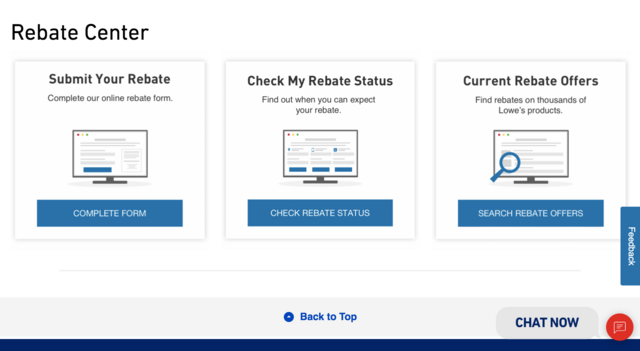 Lowes Rebate Center