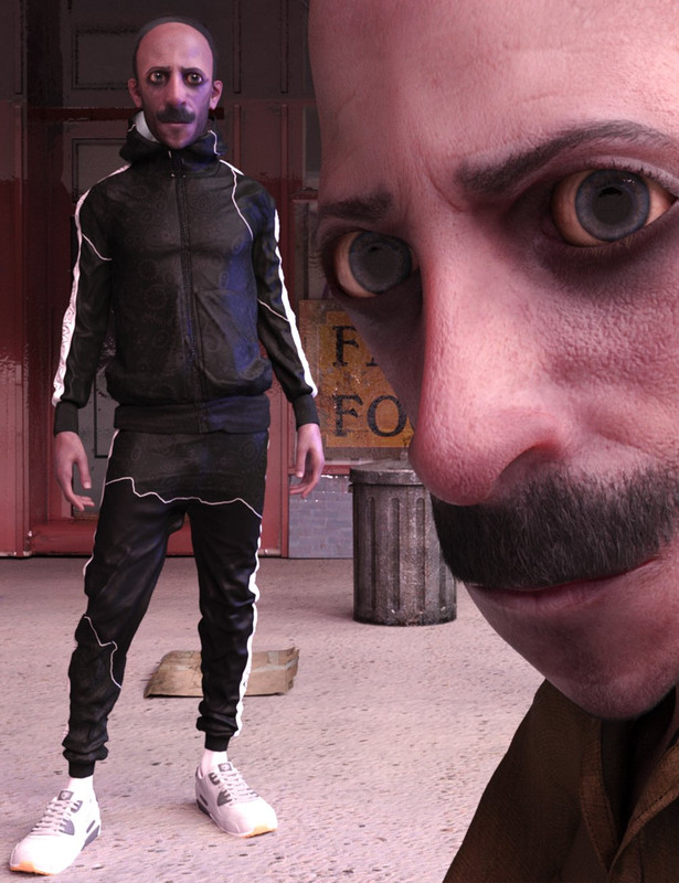 Strange Man Morton for Genesis 8 Male Strange Man Morton for Genesis 8 Male