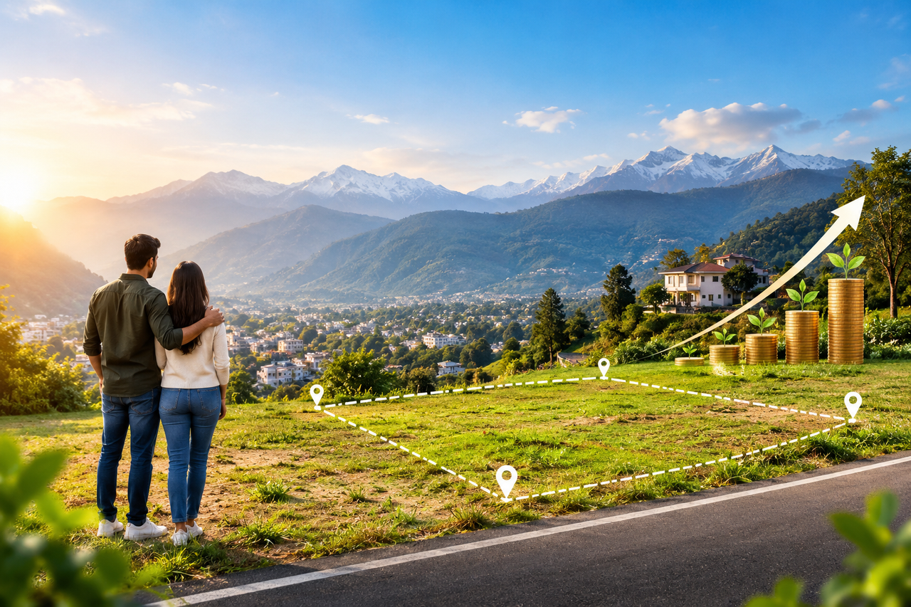 Plot for sale in Dehradun – land investment in the Doon Valley