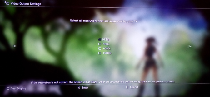 PS3 - Incorrect aspect ratio on output lower than 720p. | PSX-Place