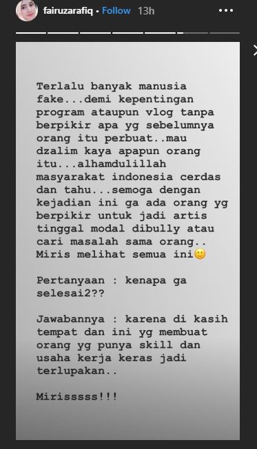 Instagram/fairuzarafiq