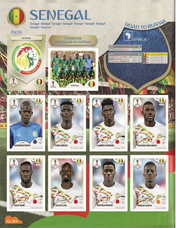 Album Panini Rusia 2018-70