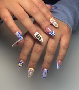 French tip nails