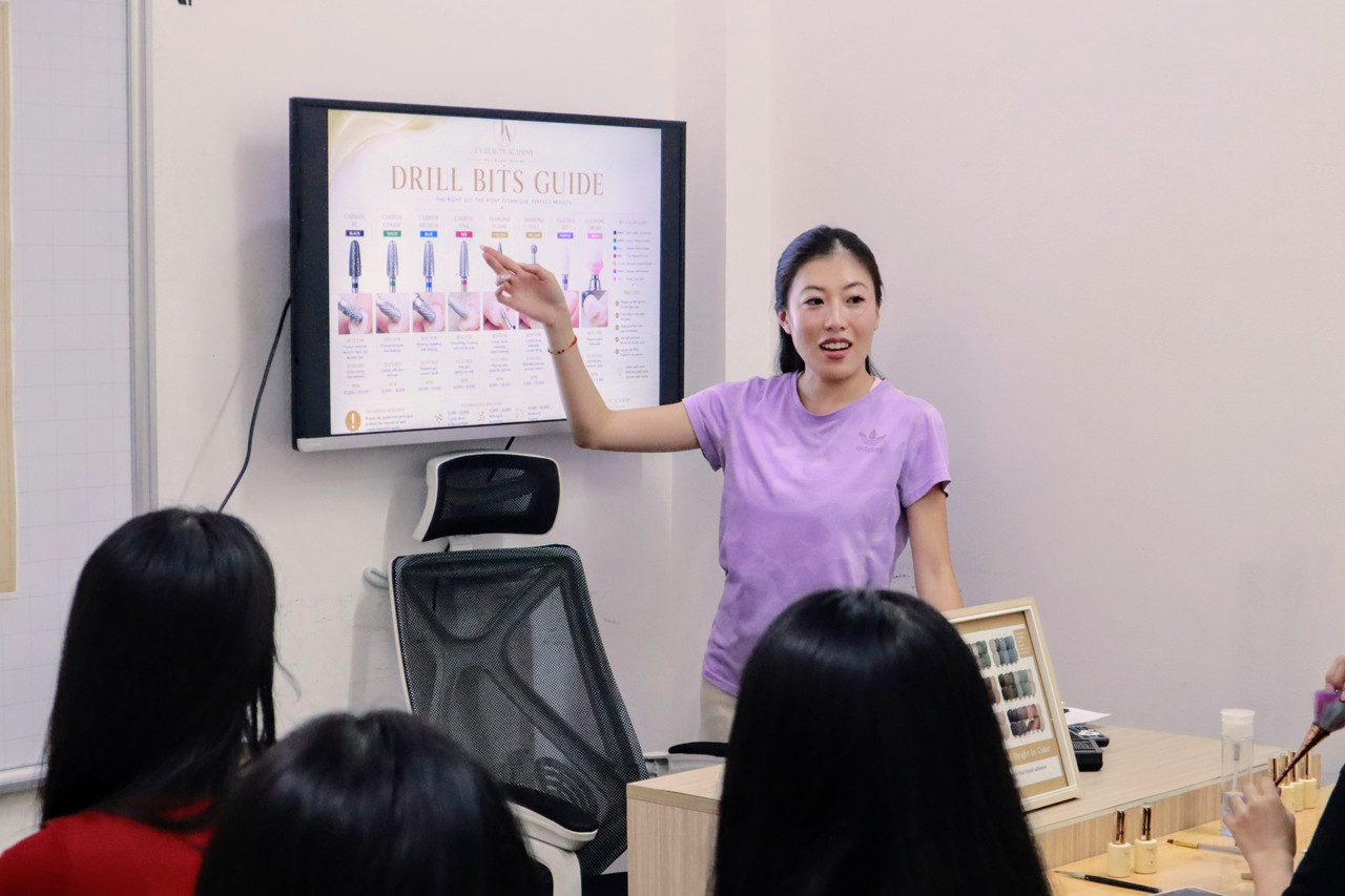 Nail Course Students