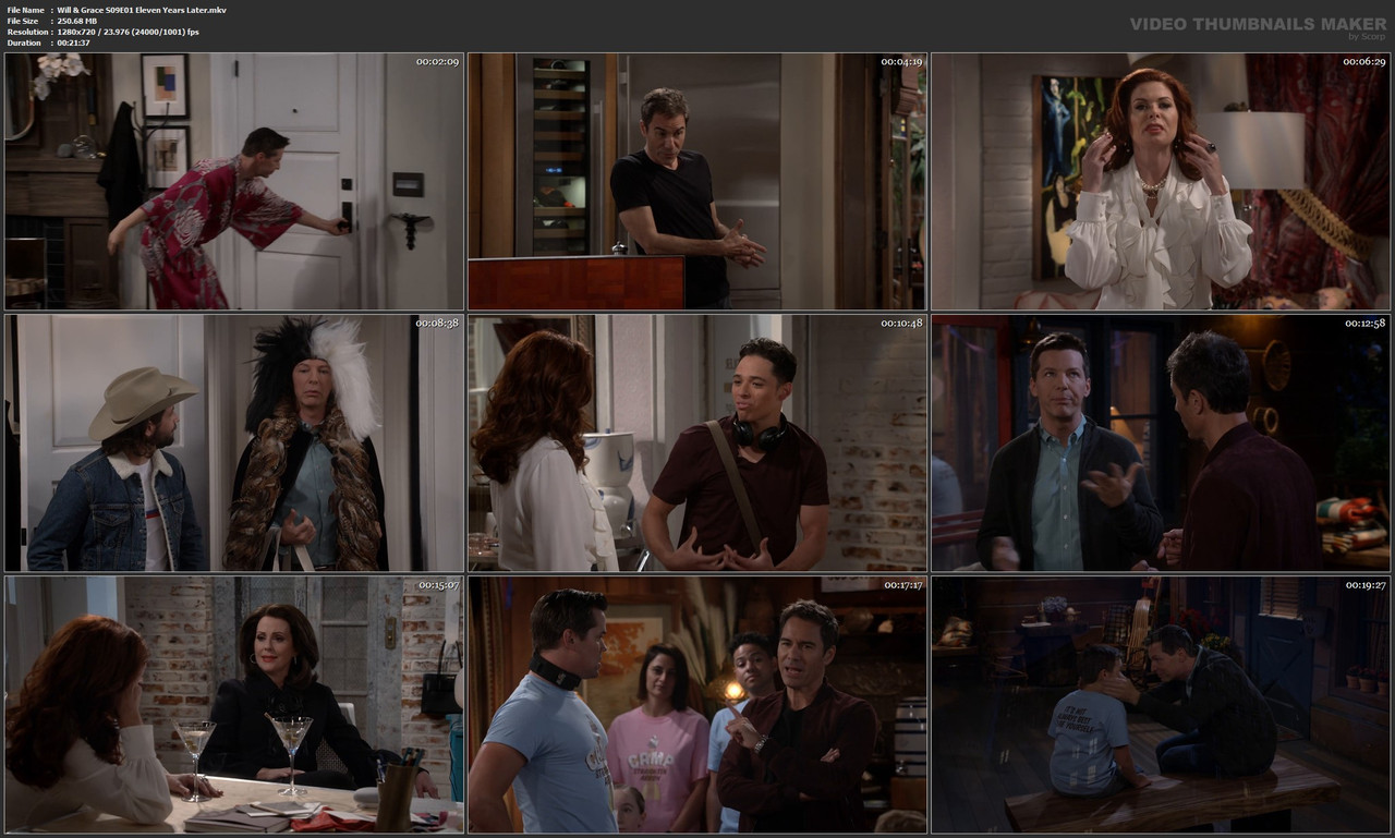 Will & Grace S09E01 Eleven Years Later.mkv