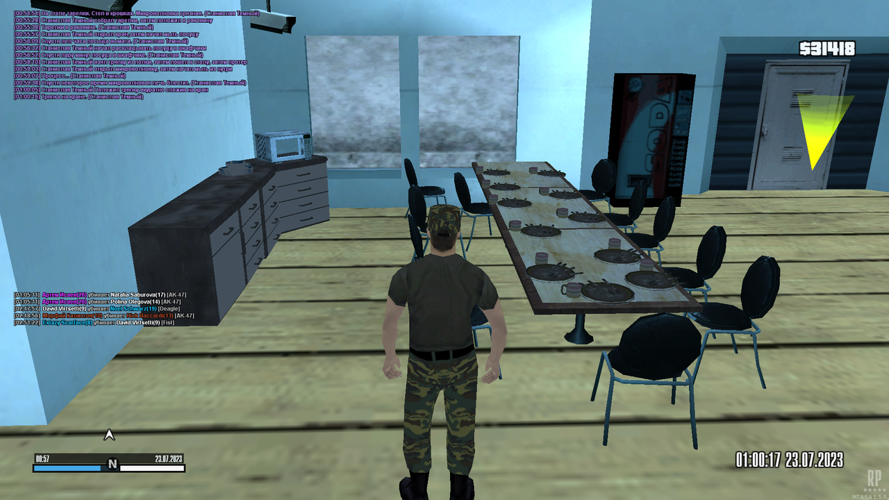 Уборка на кухне