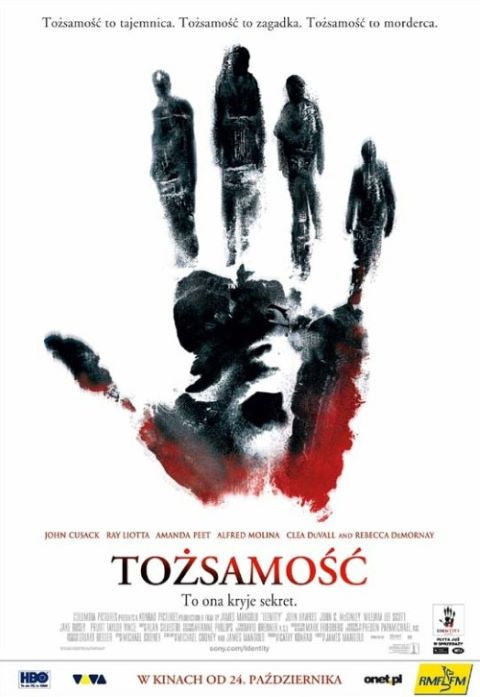 Tożsamość / Identity (2003) MULTi.1080p.BluRay.x264.DTS.AC3-DENDA / Lektor PL Napisy PL