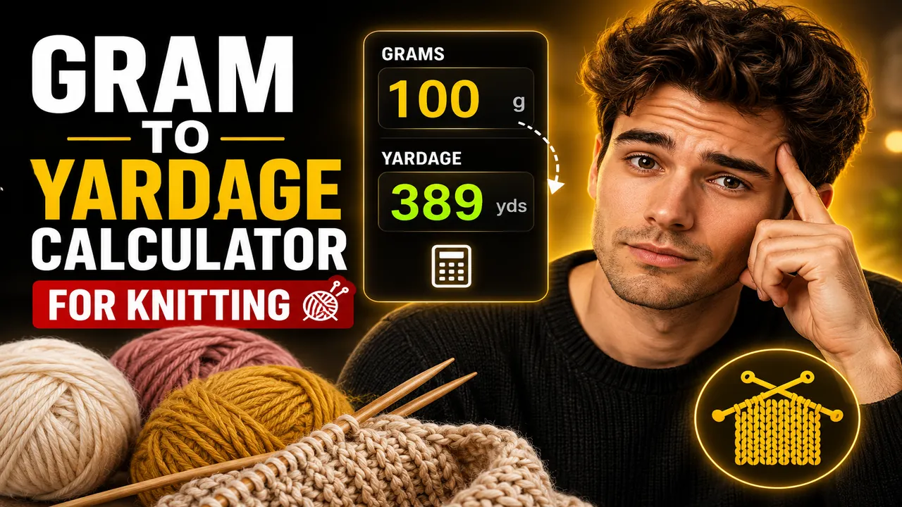 Gram To Yardage Calculator For Knitting