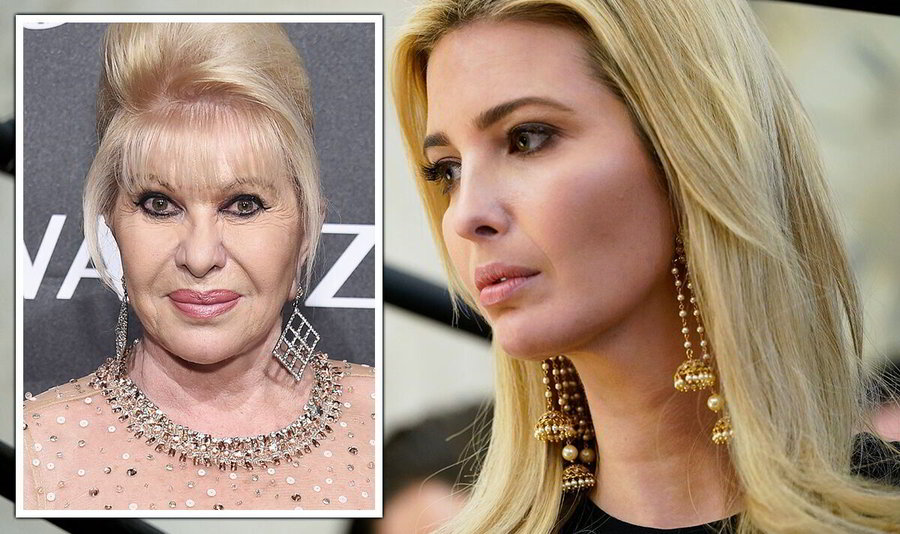 ivanka trump saluta sua madre ivana trump