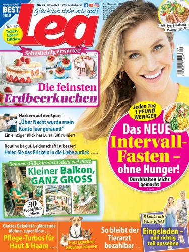Cover: Lea Frauenmagazin No 20 vom 10  Mai 2023