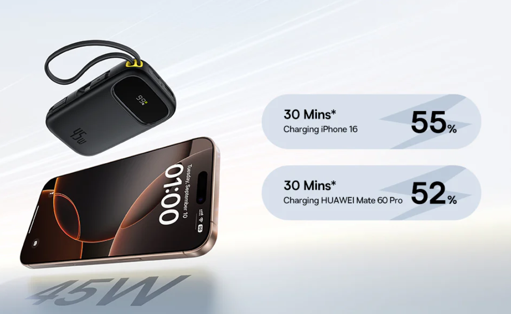 45W Charging