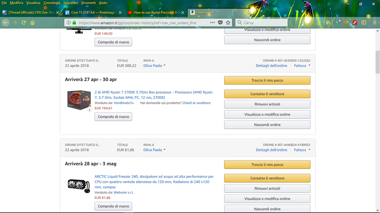 chiss? se lo mandano