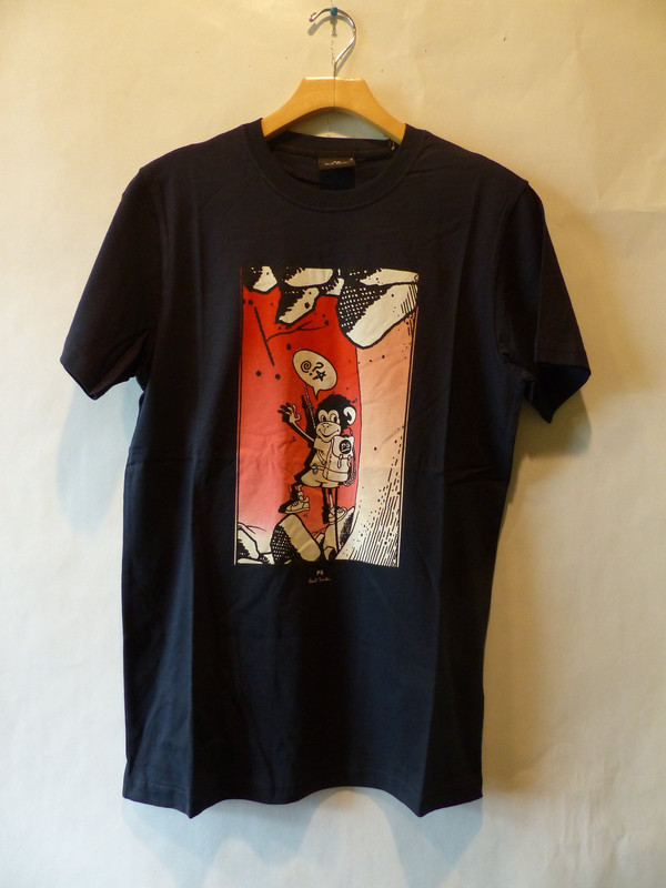 PAUL SMITH MENS SLIM FIT TSHIRT BOLT JUJU BLACK SHORT SLEEVE SIZE MED PAUL SMITH MENS SLIM FIT TSHIRT BOLT JUJU BLACK SHORT SLEEVE SIZE MED