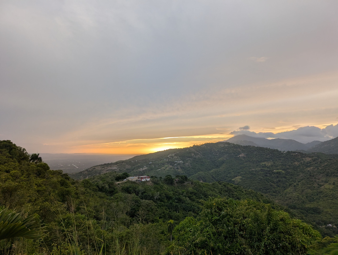 Vista desde la Loma del Chivo, Santiago, República Dominicana