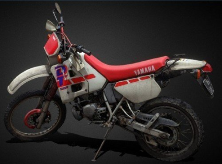 YAMAHA DT 125 R 3D Model