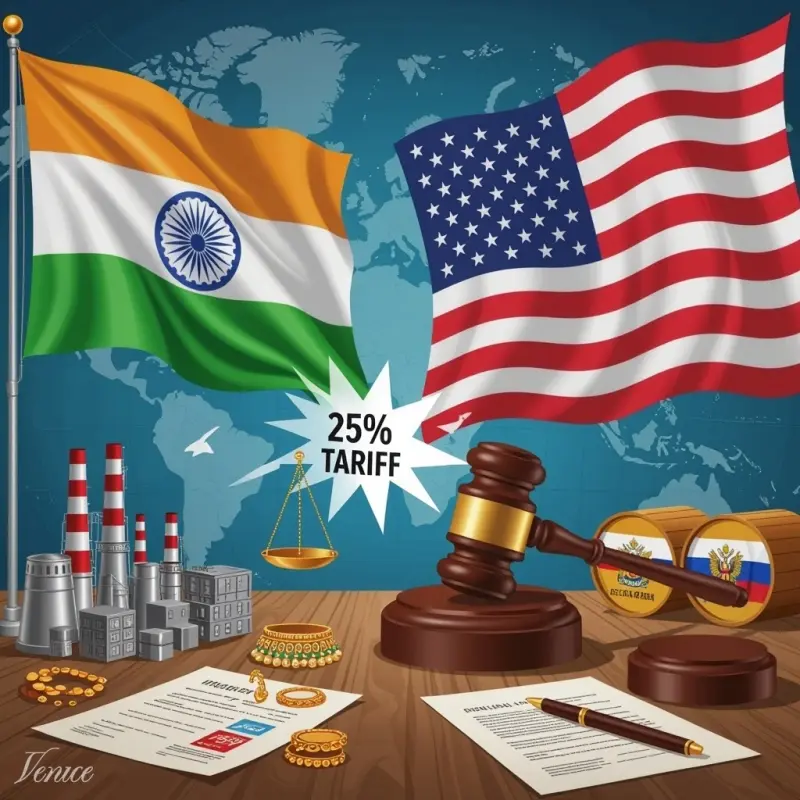 Trump's 25% tarrif on India