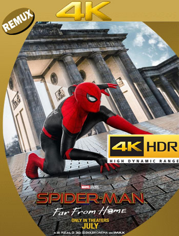 Spider-Man: Lejos de Casa (2019) 4K REMUX 2160p UHD [HDR] Latino [GoogleDrive] Panchirulo