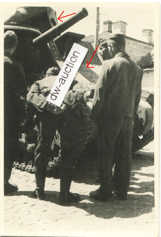 Beute Panzer M3 (747a) mit russischer Aufschrift