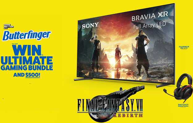 Level Up Your Gaming Experience: Enter the Game Better With Butterfinger Giveaway Sweepstakes! (632 Winners!) Level Up Your Gaming Experience: Enter the Game Better With Butterfinger Giveaway Sweepstakes! (632 Winners!)