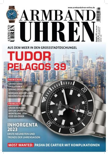 Cover: Armbanduhren Magazin No 01 Februar-März 2023