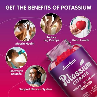 Potassium Citrate 1000mg - Daily Dose, 120 Capsules Jamaica