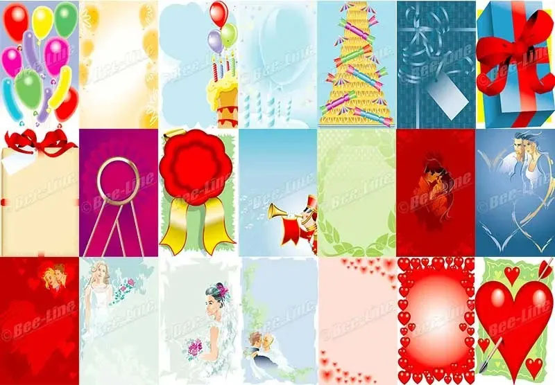 vectores de celebraciones