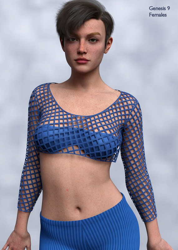 Becca MeshTop for Genesis 9 Females