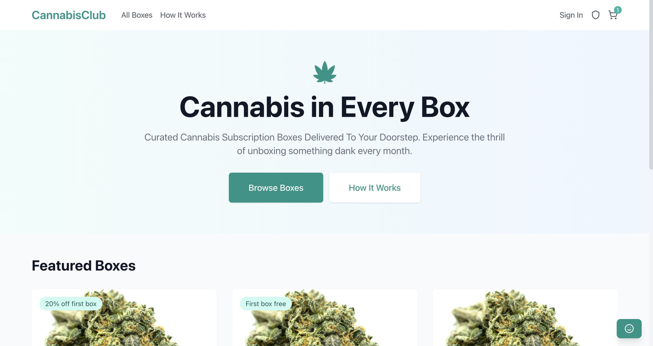 Subscription Box Application