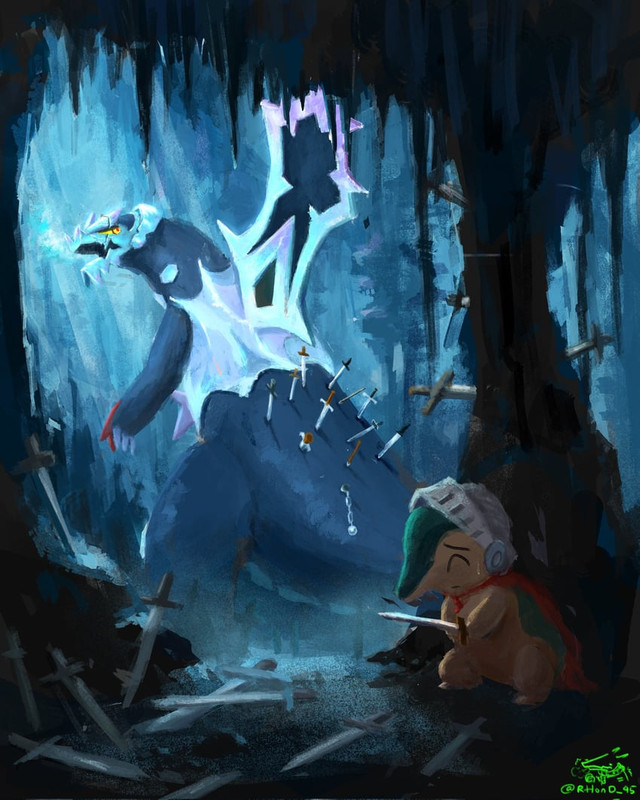 cyndaquil-and-baxcalibur-pokemon-drawn-b