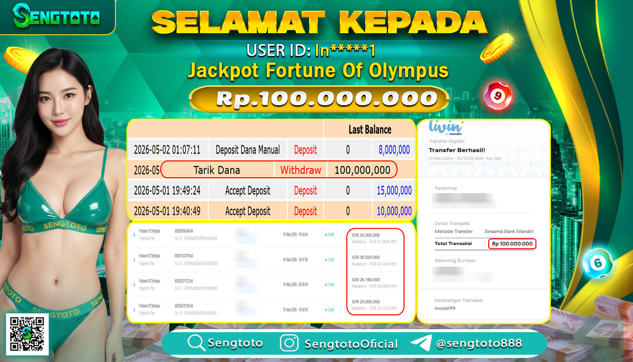 BUKTI PEMBAYARAN SLOT FORTUNE OF OLYMPUS