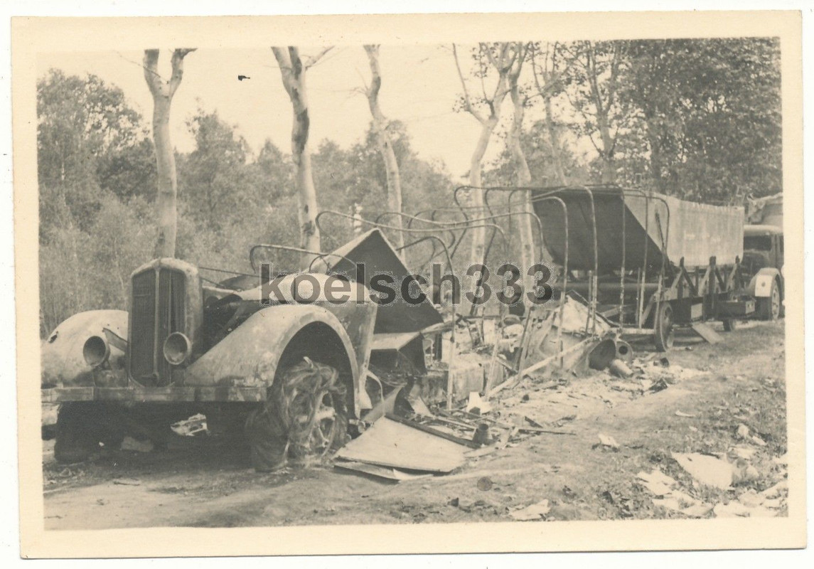 Foto Bourges vernichtete französische Brücken Ko