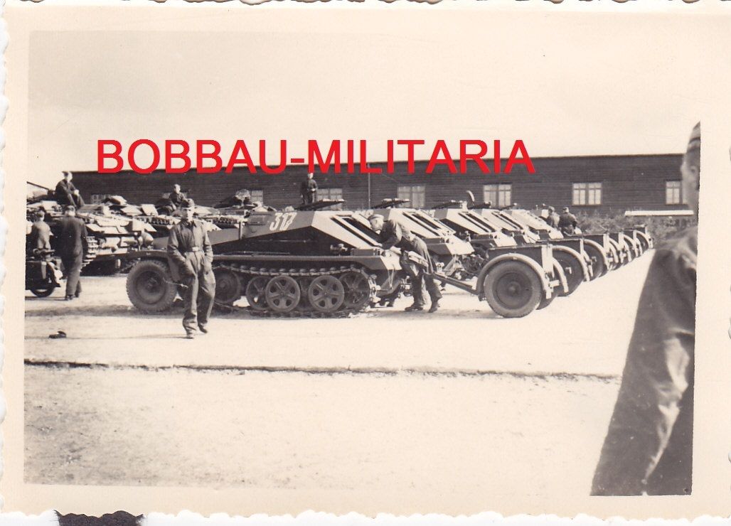 Jüterbog Sd.Kfz 250 leichter Munitionspanzerwage