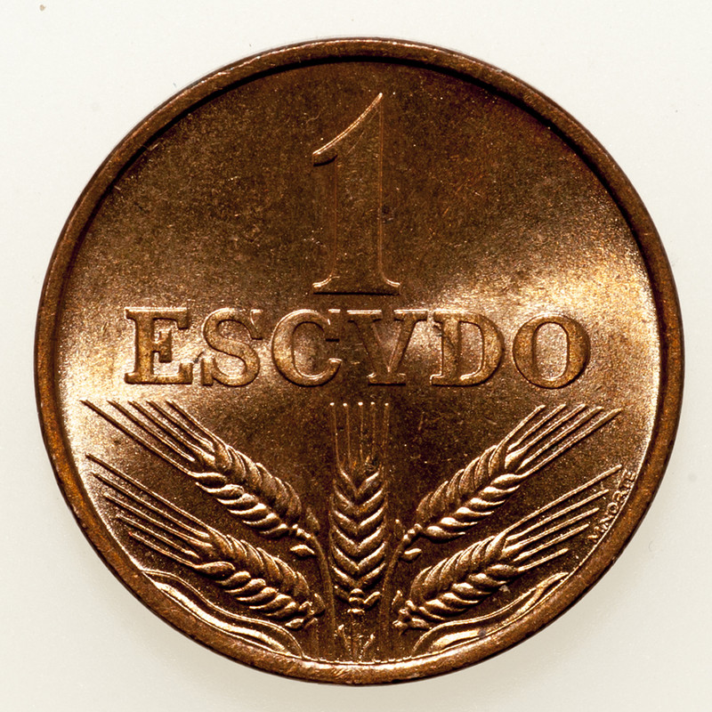 ¡¡Mis normalitas!! 1 escudo Portugal 1973. PAS5983