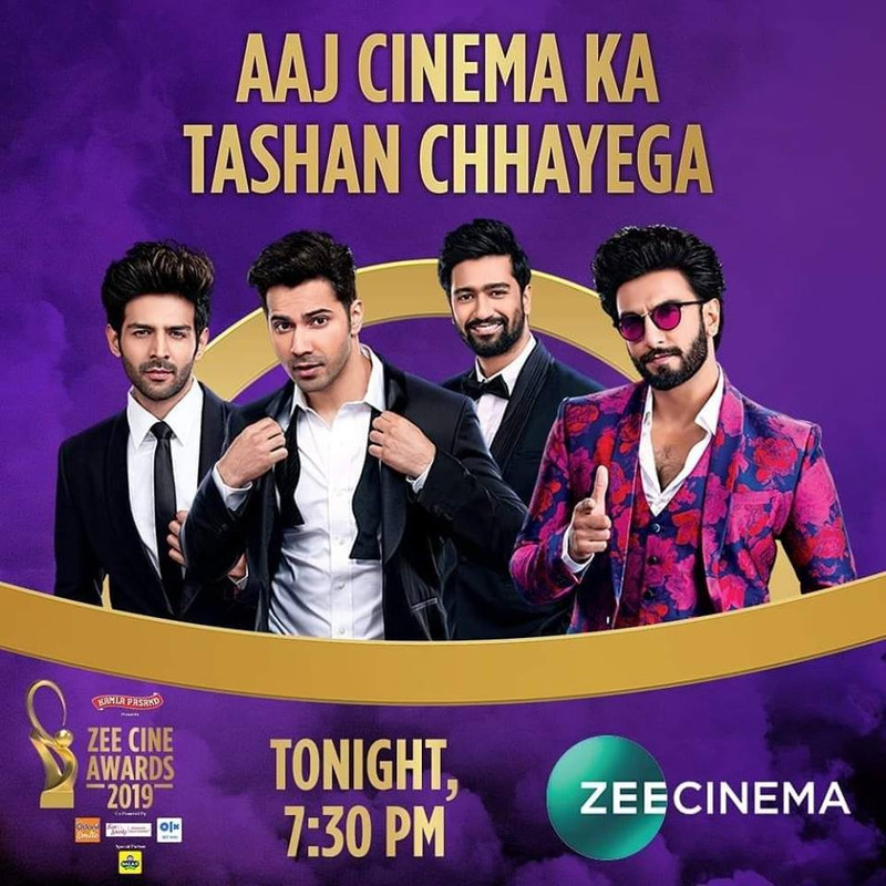 Zee Cine Awards (2019) Hindi Main Event 480p HDRip x264 500MB Download