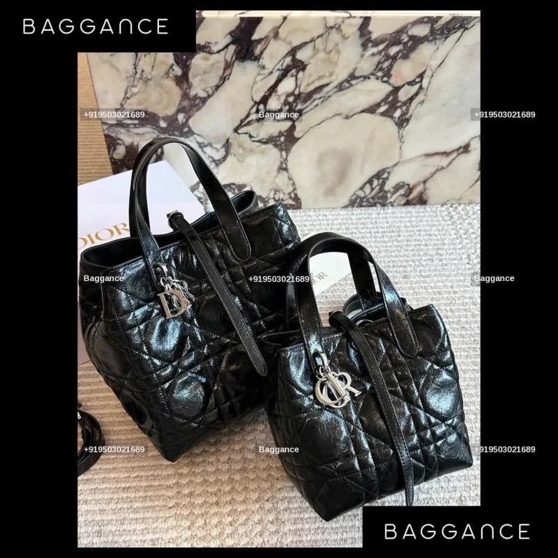 Dior Toujours Bag | Waxed Leather Luxury | Super Fullbox | High-End Edition