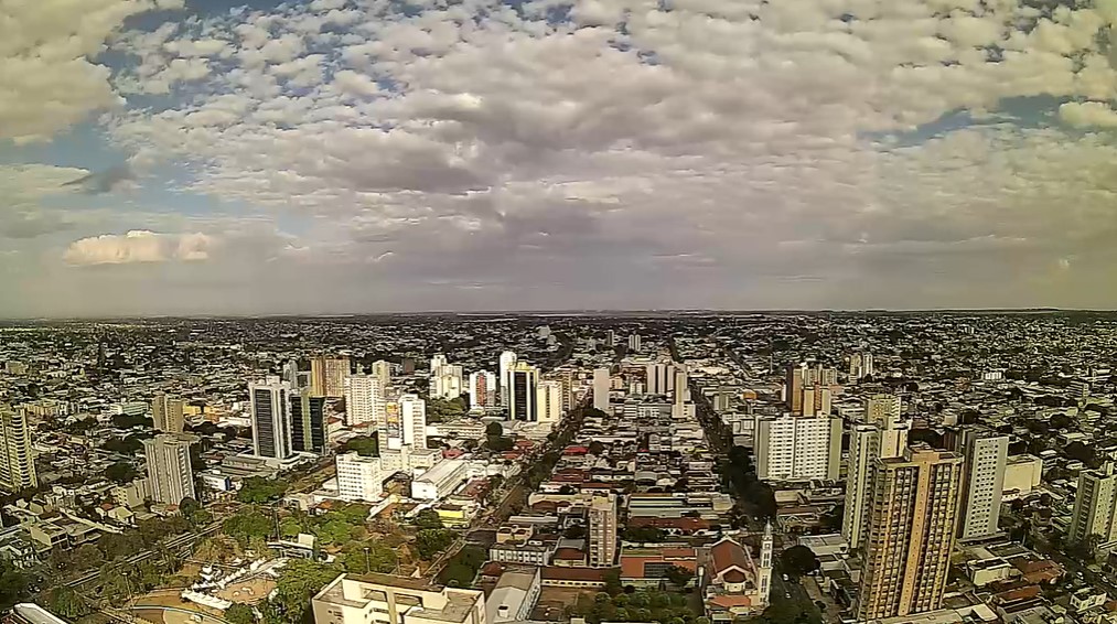 Campo Grande nesta manhã de sábado