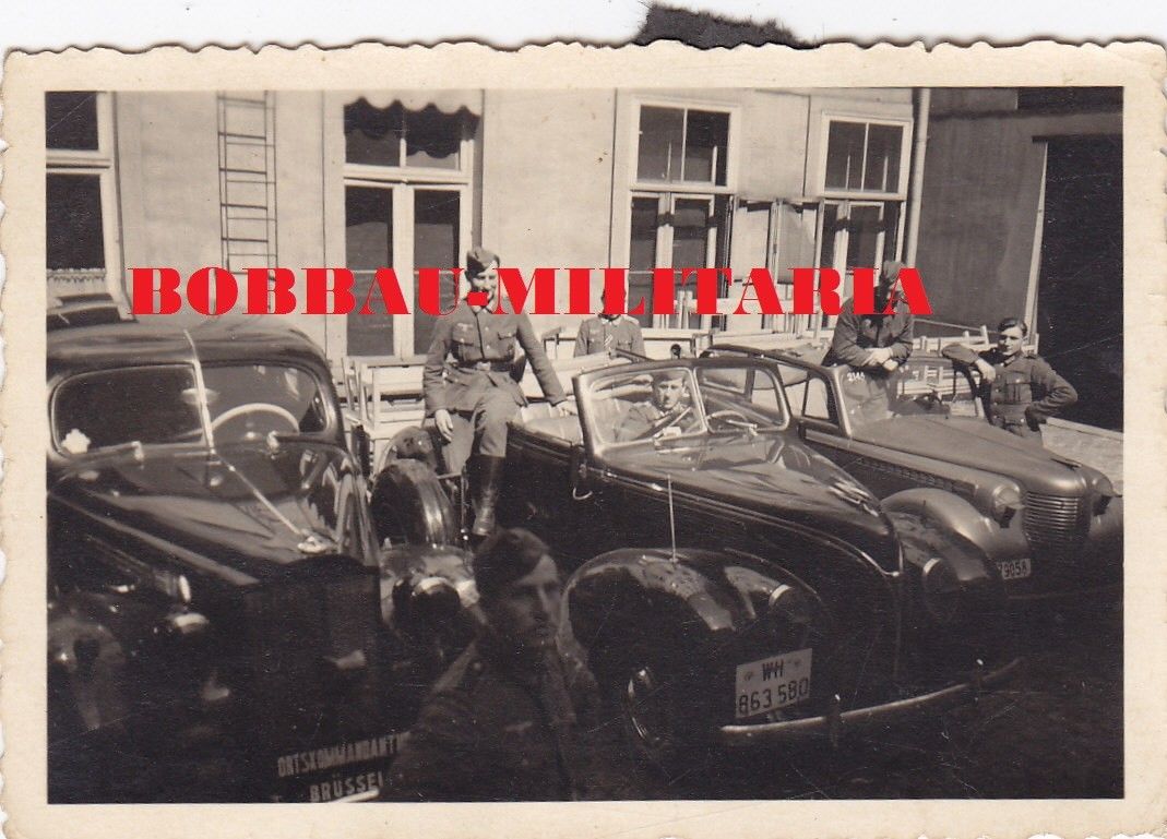 Brüssel dicker V12-Zylinder USA Packard Twelve Beute-PKW Ortskom