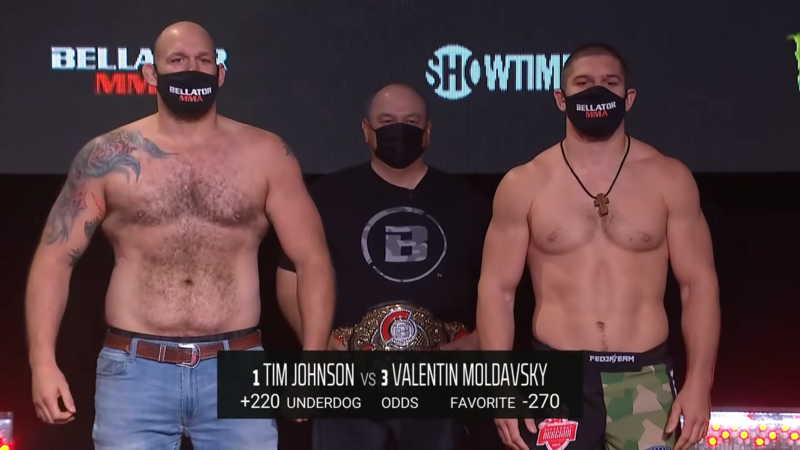 Кантар преди Bellator 261