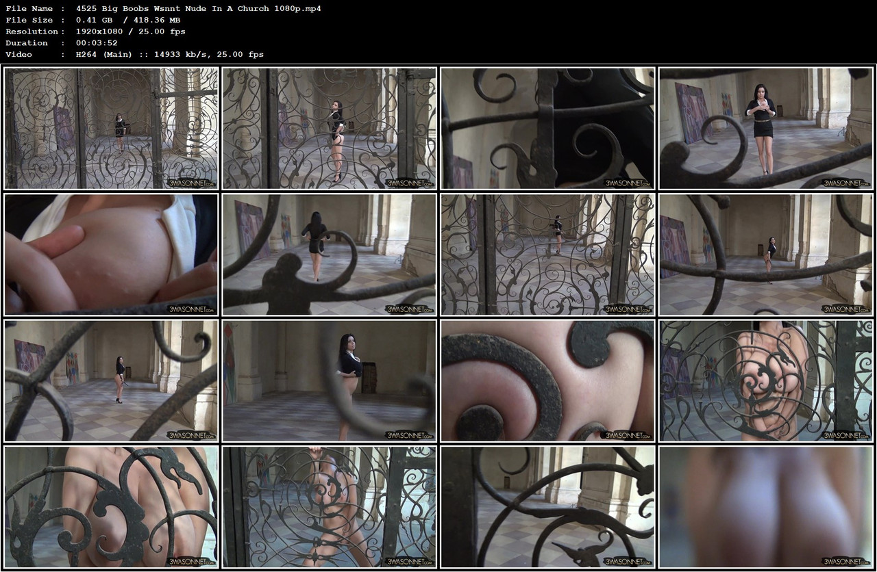 4525 Big Boobs Wsnnt Nude In A Church 1080p mp4