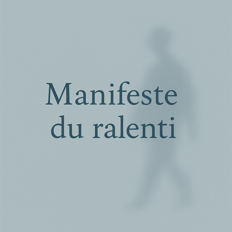 Manifeste du ralenti