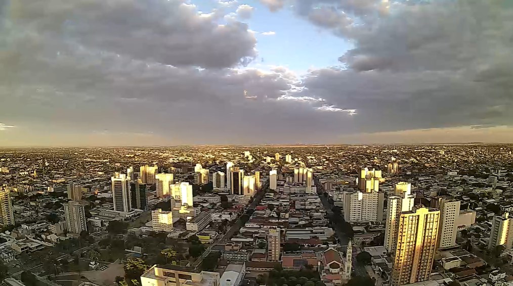 Campo Grande nesta manhã de sexta-feira