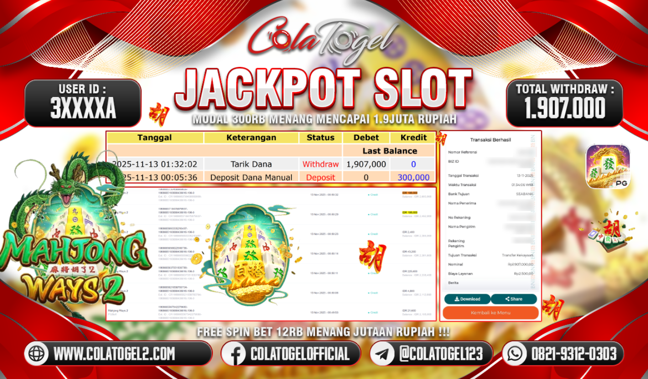 JACKPOT SLOT GACOR!!
