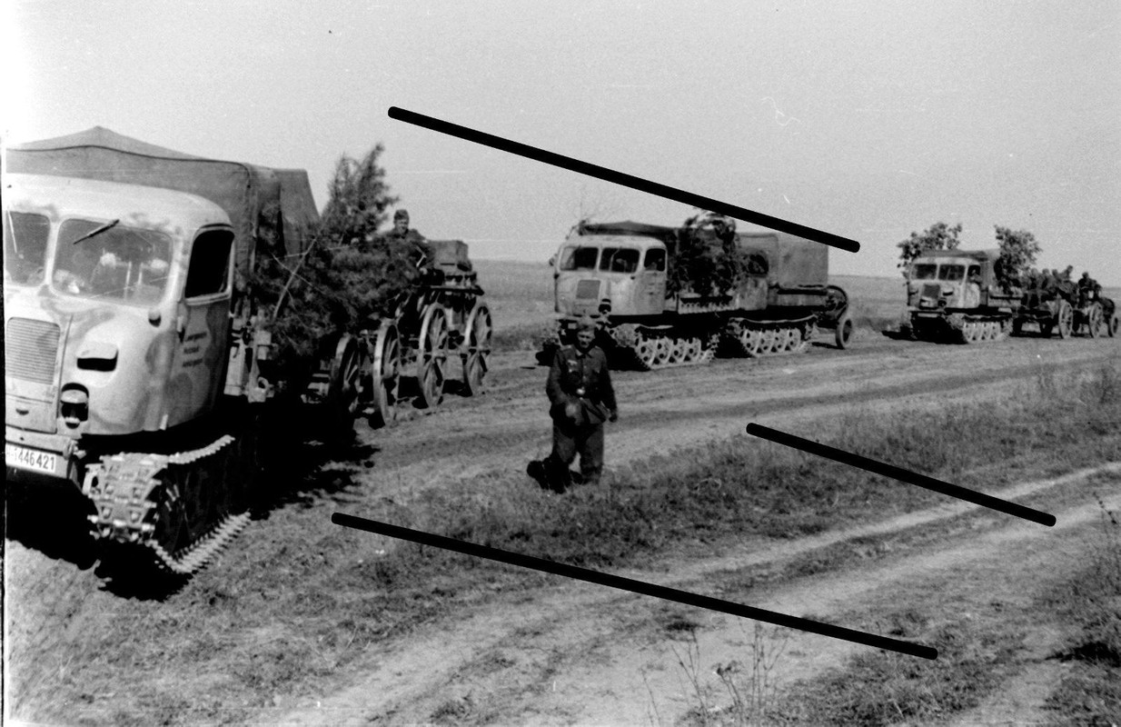 Rußland Front Raupenschlepper Ost Steyr Tractor Schlepper Sd.Kfz