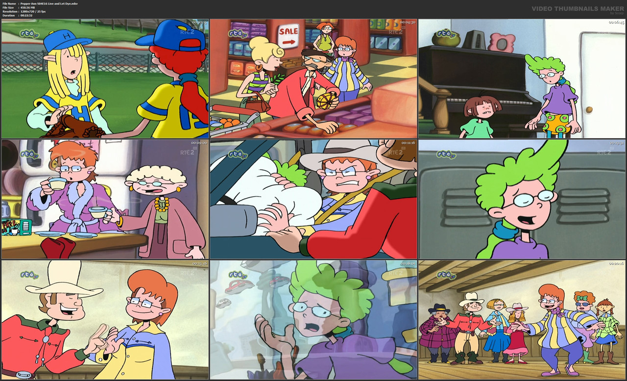 Pepper Ann S04E16 Live and Let Dye.mkv