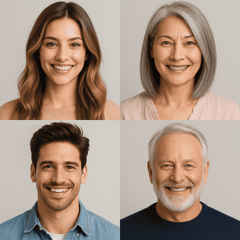 Photo de réalisation coiffure