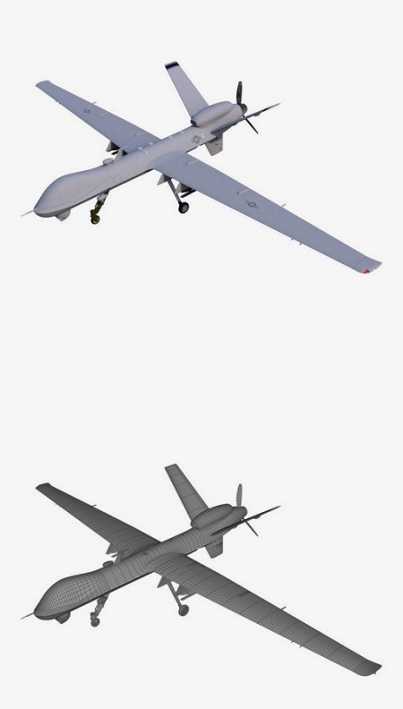 MQ-9 Reaper – 3D Model