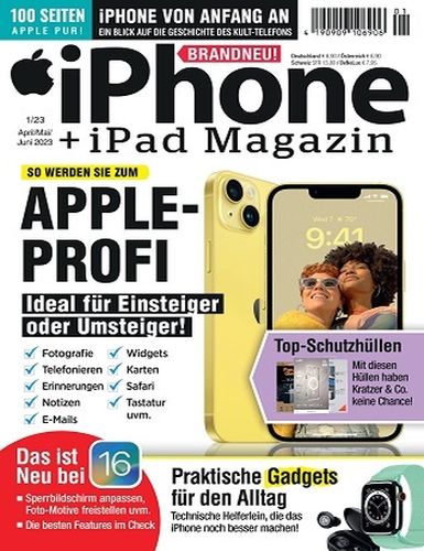 Cover: iPhone und iPad Magazin No 01 April-Juni 2023