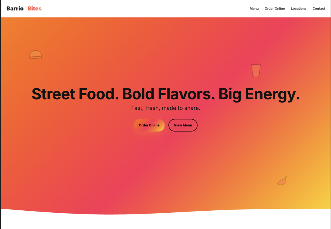 Barrio Bites desktop – primary