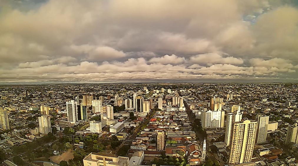 Campo Grande nesta manhã de terça-feira